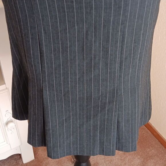 Portmans Pin Striped Skirt - Picture 3 of 10